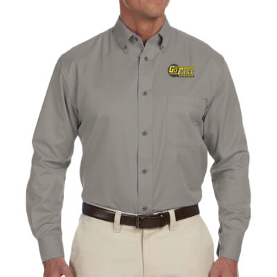 Men's Easy Blend™ Long-Sleeve Twill Shirt with Stain-Release Thumbnail