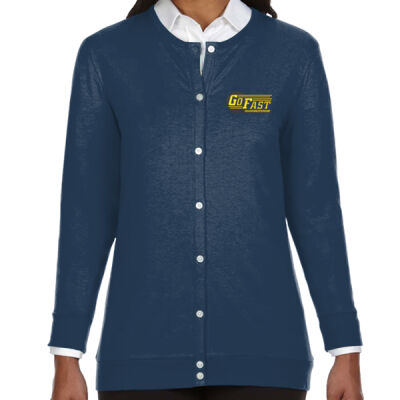 Ladies' Perfect Fit™ Ribbon Cardigan  Thumbnail